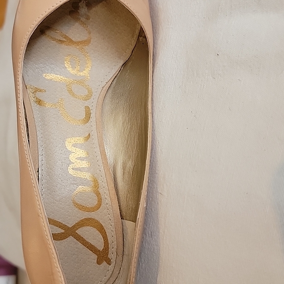 Sam Edelmam 3" nude heels, leather - Picture 5 of 9